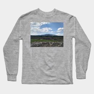 Pyramid of the Sun Long Sleeve T-Shirt